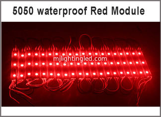 CHINA Prenda impermeable brillante estupenda del color rojo del módulo de 12V 5050 LED 3 SMD para la muestra del estilo de la carpa proveedor