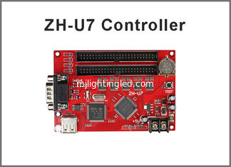CHINA ZH-U7 llevó la tarjeta de control USB+RS232 2xpin50 para P10 solo y la publicidad del color del dule llevó el sistema del regulador de exhibición de la muestra proveedor