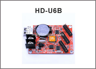 CHINA El sistema de control de exhibición de Huidu USB HD-U6B HD-A40K escoge/muestra llevada al aire libre dual del mensaje del tablero de la muestra del regulador p10 del color proveedor