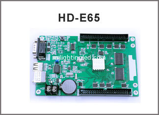 CHINA El regulador del LAN de los reguladores de pantalla LED HD-E65 HD-E43 para el solo color y el color dual llevó la muestra de la exhibición proveedor